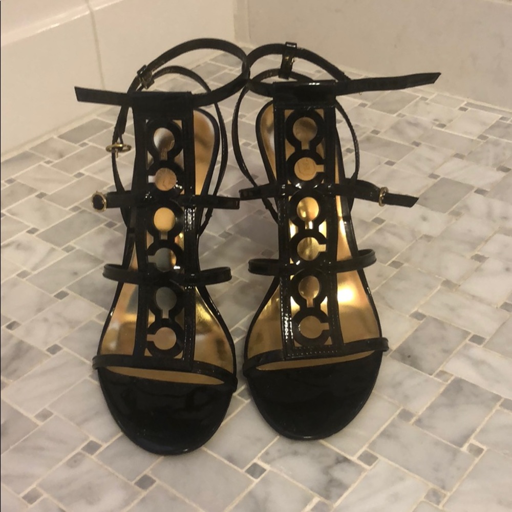 Coach Black Heels